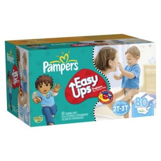 Pampers Easy Ups Boys Training Pants Super Pack   Size 2T/3T (80 Count)