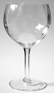 Judel Opticrystal Diamond Optic Water/Wine Goblet   Opticrystal,Clear,Diamond Op