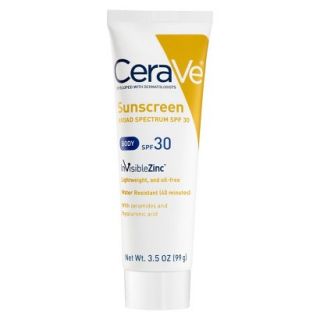 CeraVe Sunscreen Body Lotion with SPF 30   3.5 oz