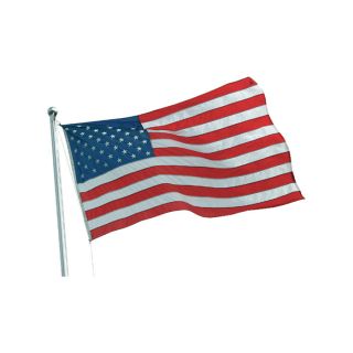 Vestil United States Flag   5ft.W x 3ft.H, Nylon, Model AFL 20