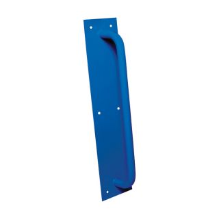 Sandusky Lee Side Push Handle   For Steel Mobile Cabinets, Blue, Model TSH 06