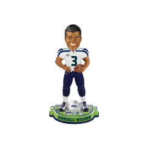 Seattle Seahawks Russell Wilson Forever Collectibles Super Bowl XLVIII Champs 8 Inch Bobble