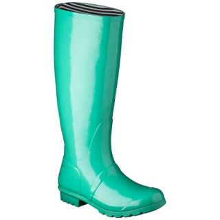 Womens Classic Knee High Rain Boot   Cicley Leaf Green 10