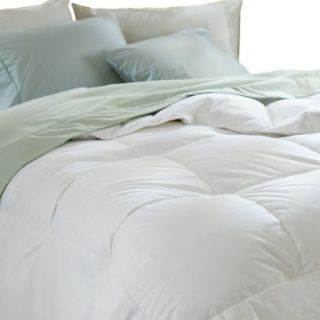 Classic Down Comforter   White (Full/Queen)