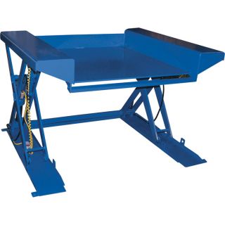 Vestil Ground Lift Scissor Table   2000lb. Capacity, 70 Inch L x 44 Inch W