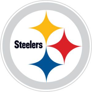 Pittsburgh Steelers 12in Car Magnet