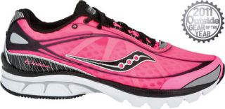 Womens Saucony ProGrid Kinvara   Pink/Black Running Shoes