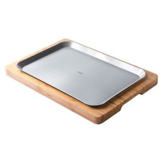 CHEFS Sizzle Tray with Stainless Steel Platter