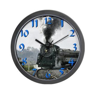  Steam Engine Wall Clock