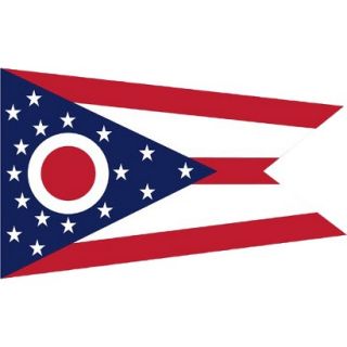 Ohio State Flag   3 x 5