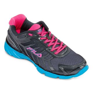 Fila Memory Aerosprinter 2 Womens Running Shoes, Blue/Grey/Pink