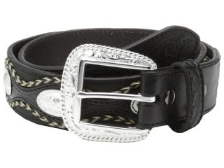 Ariat Scallop Overlay Belt Mens Belts (Black)