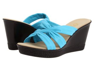 Onex Felicity Womens Wedge Shoes (Blue)