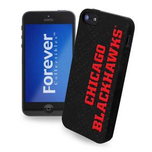 Chicago Blackhawks Forever Collectibles IPHONE 5 CASE SILICONE LOGO