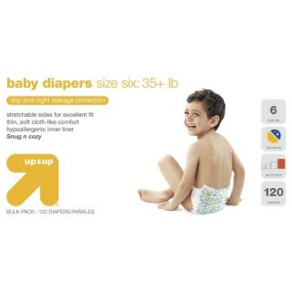 up&up Baby Diapers Bulk Pack   Size 6 (120 Count)
