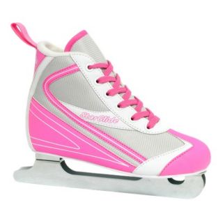 Girls Lake Placid StarGlide Double Runner Ice Skate   Pink/ White (11)