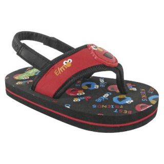 Toddler Boys Elmo Flip Flop Sandals   Red 5