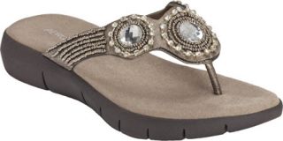 Womens Aerosoles Wip N Slide   Cast Bronze Metallic Sandals