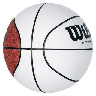 Wilson Autograph Basketball   White (Mini)