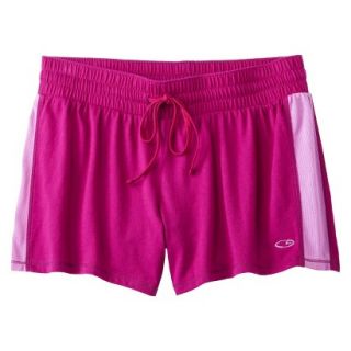 C9 by Champion Womens Jersey Short W/Mesh Inset   Pink L