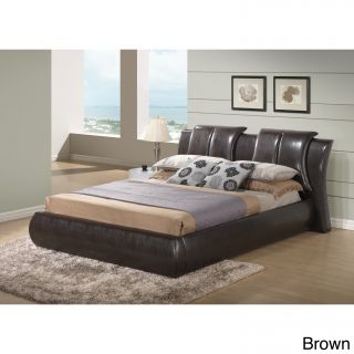 Faux Leather King Polyurethane Bed