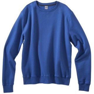 C9 by Champion Mens Long Sleeve Fleece Crew Neck Sweatshirts   Blue M
