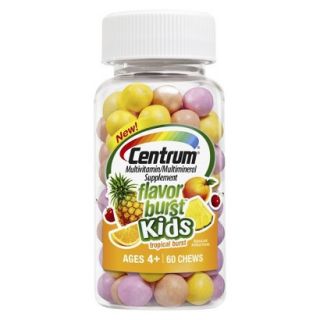 Centrum Flavor Burst Kids Tropical Multivitamin Chewable   60 Count