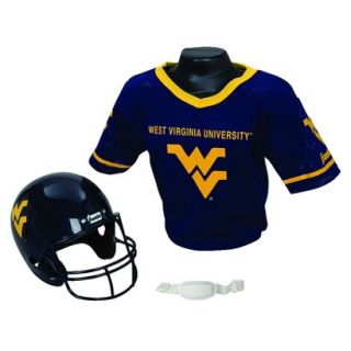 Franklin Sports West Virginia Helmet/Jersey set  OSFM ages 5 9