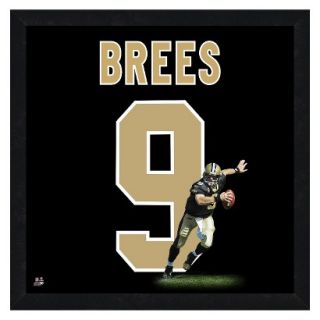 NFL New Orleans Saints Drew Brees Framed Uniframe