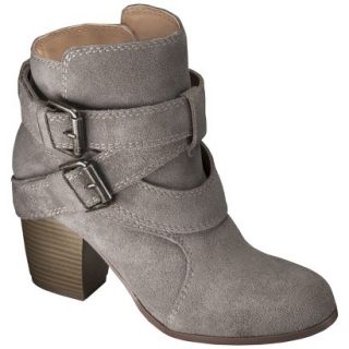 Womens Mossimo Supply Co. Jessica Suede Strappy Boot   Taupe 8