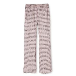 Mossimo Supply Co. Juniors Printed Pant   Pink S(3 5)