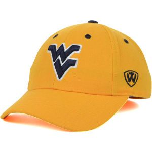 West Virginia Mountaineers Top of the World NCAA Memory Fit Dynasty Fitted Hat