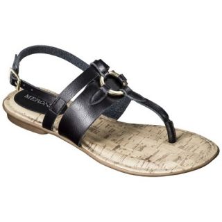 Womens Merona Kiana Sandal   Black 11