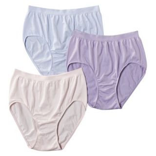 Beauty by Bali Intimates Womens 3 Pack Briefs BT40AS   Assorted Colors XL