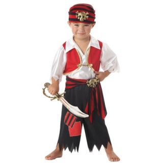 Toddler Boy Ahoy Matey Pirate Costume 2T 4T