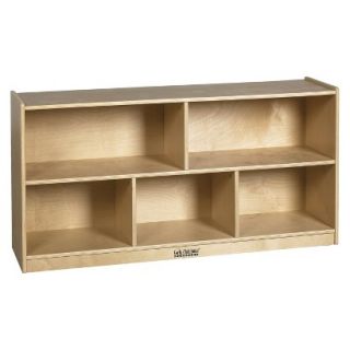 Kids Shelving Unit Early Childhood Resources Kids 5 Compartment Fold and Lock
