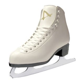Ladies American Tricot Lined Ice skates   White (11)