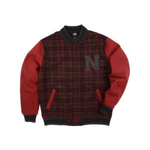 New Era Branded Varsity Plaid Jacket