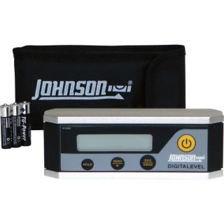 Johnson Level & Tool Electronic Level Inclinometer, Model 40 6060