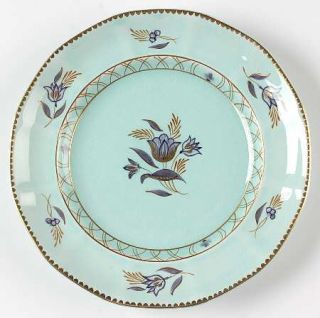 Adams China Regent Luncheon Plate, Fine China Dinnerware   Calyxware,Purple,Rust