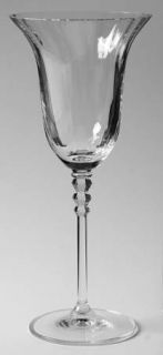 Mikasa Flair Clear Water Goblet   Clear, Optic