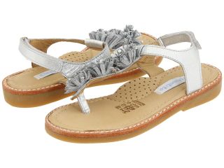 Elephantito Pom Thong Girls Shoes (Silver)