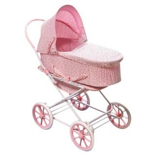 Badger Basket Rosebud 3 in 1 Doll Carrier/Stroller   Pink