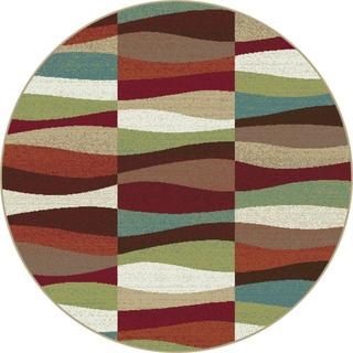 Decora Multi Contemporary Area Rug (710 Round)