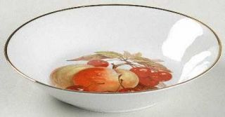 Bareuther & Co Bth4 (1/16 Gold Trim) Coupe Soup Bowl, Fine China Dinnerware   V