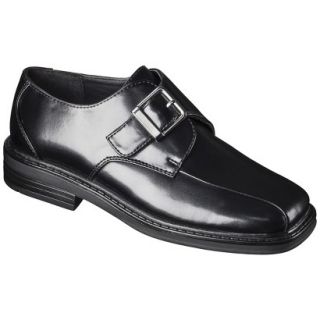 Boys Scott David Monk Dress Shoe   Black 13