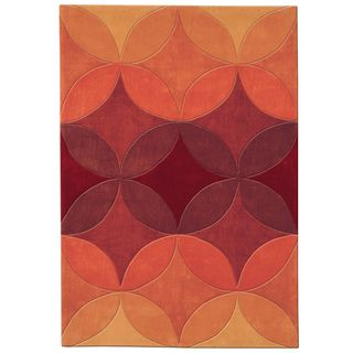 Mystique Overlapping Circles Rug (7.10 X 10.10)
