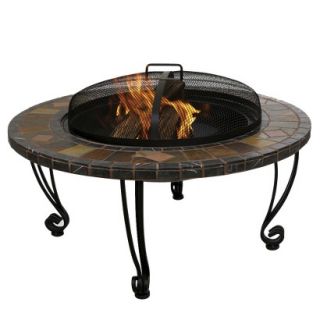 Slate Marble Tile Outdoor Fire Pit