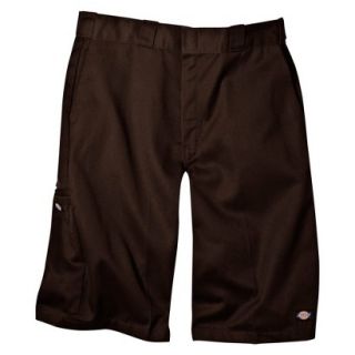Dickies Mens 13 Loose Fit Multi Pocket Work Shorts   Dark Brown 38