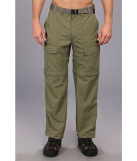 White Sierra Trail Convertible Pant Mens Casual Pants (Green)